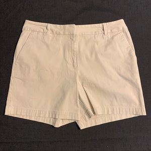 Talbots Size 8 Tan Heritage Shorts